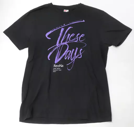 ReoNa These Days 長袖Tシャツ 駿河屋 - 【買取】ReoNa “These Days”Tシャツ ブラック XLサイズ