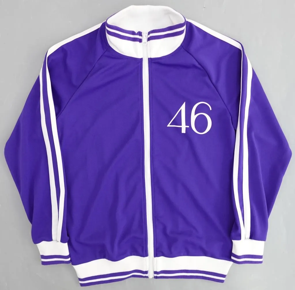 極美品　乃木坂46ジャージ　上　池田瑛紗 L 駿河屋 -<中古>池田瑛紗 ジャージ上 メンバー名入りver. パープル