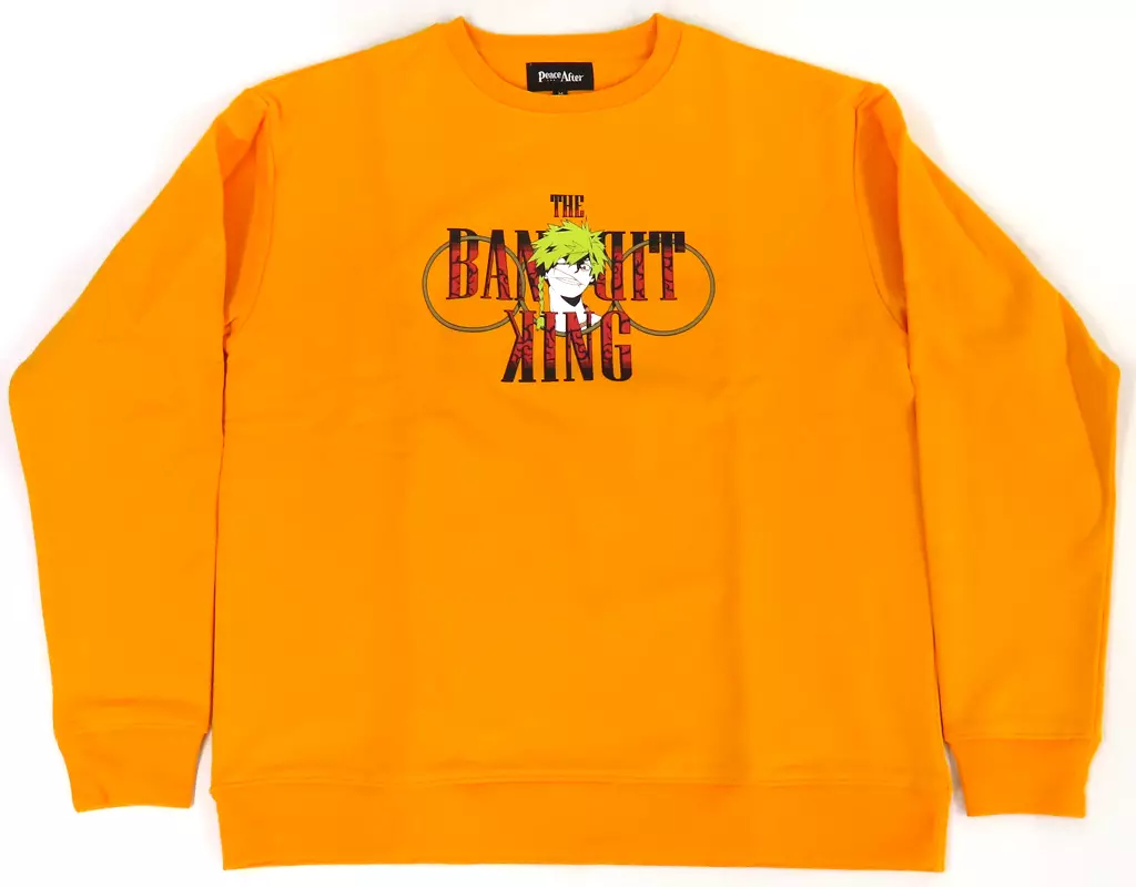 アウターウェア　亜左弔兵衛 Sweatshirt(スウェットシャツ) イエロー Mサイズ 「Peace and After×地獄楽」