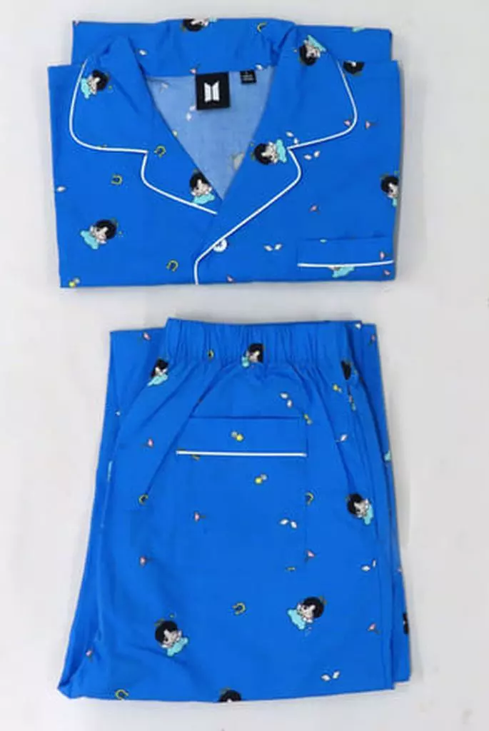 衣料雑貨　[付属品欠品] ジン(BTS/防弾少年団) GOOD DAY PAJAMA(天使バージョンパジャマ) ライトブルー Lサイズ 「ARTIST-MADE COLLECTION BY BTS」