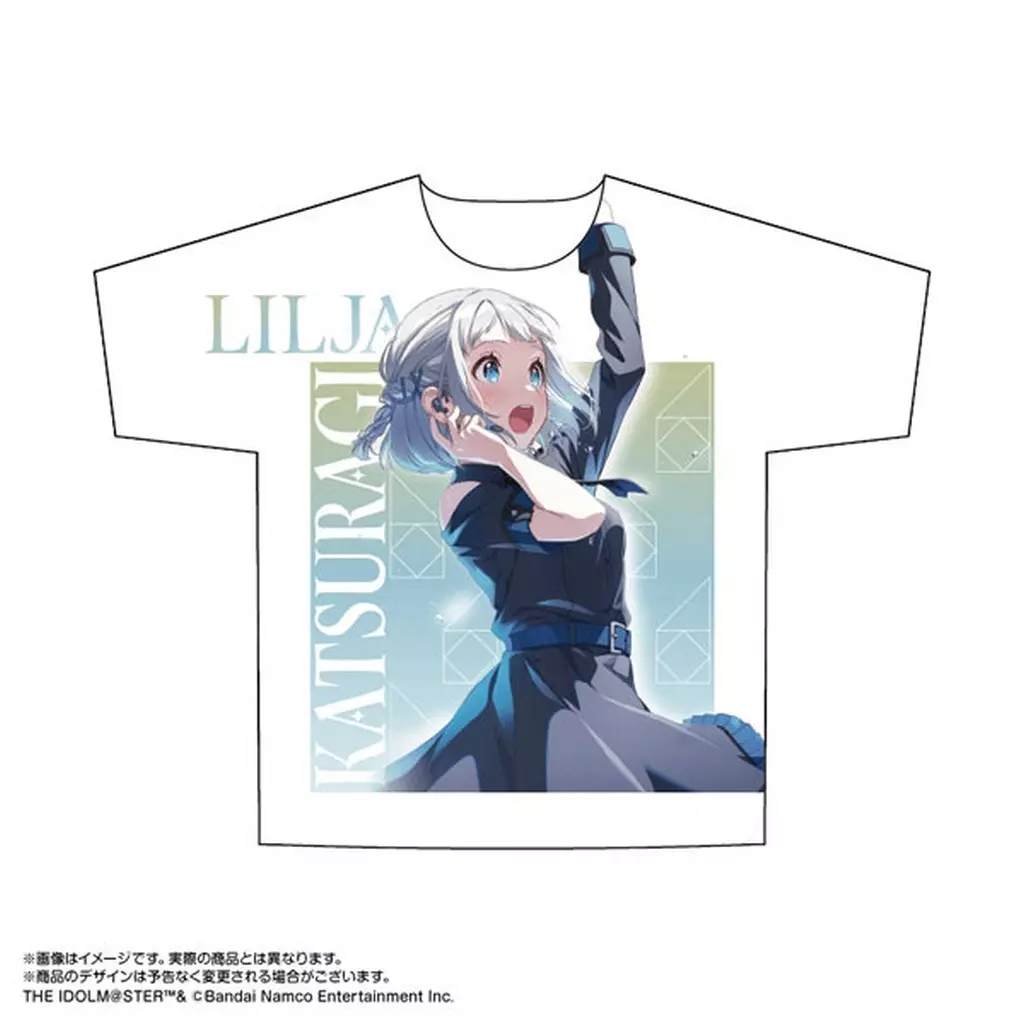 葛城リーリヤ 両面フルグラフィックTシャツ ホワイト Lサイズ 「学園アイドルマスター」