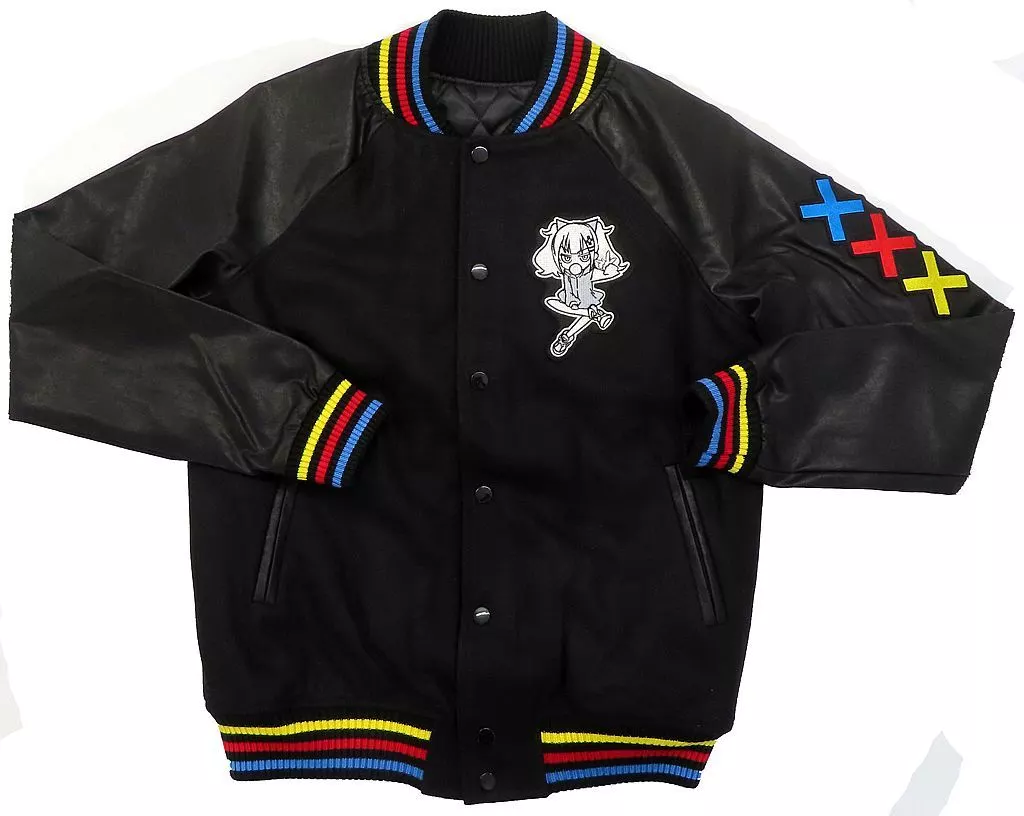 アウターウェア　輝夜月 BTM Stadium Jumper 2019-2020 A/W ブラック スリムフィット 「バーチャルYouTuber」