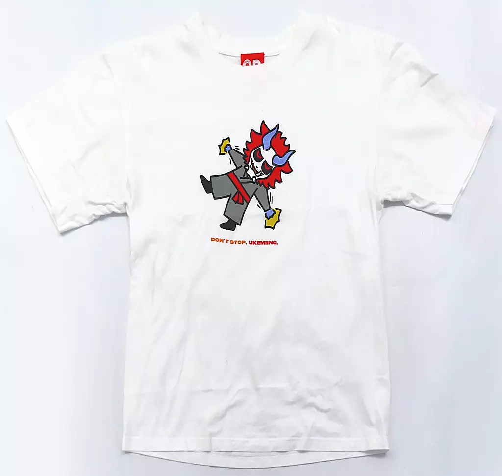 Tシャツ　ありさか(Crazy Raccoon) UKEMI TEE(Tシャツ) ホワイト Lサイズ