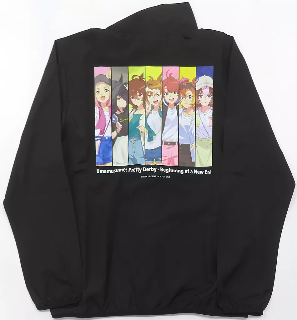 集合 ウインドブレーカー ブラック フリーサイズ 「劇場版 ウマ娘 プリティーダービー 新時代の扉 POP UP SHOP in マルイ」 お買い上げ抽選会 A賞
