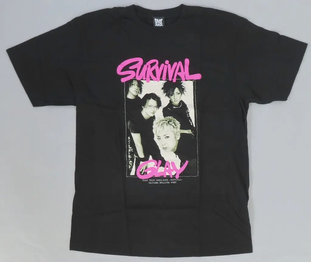 駿河屋 -<中古>GLAY “GE99”PHOTO Tシャツ ブラック XLサイズ 「GLAY