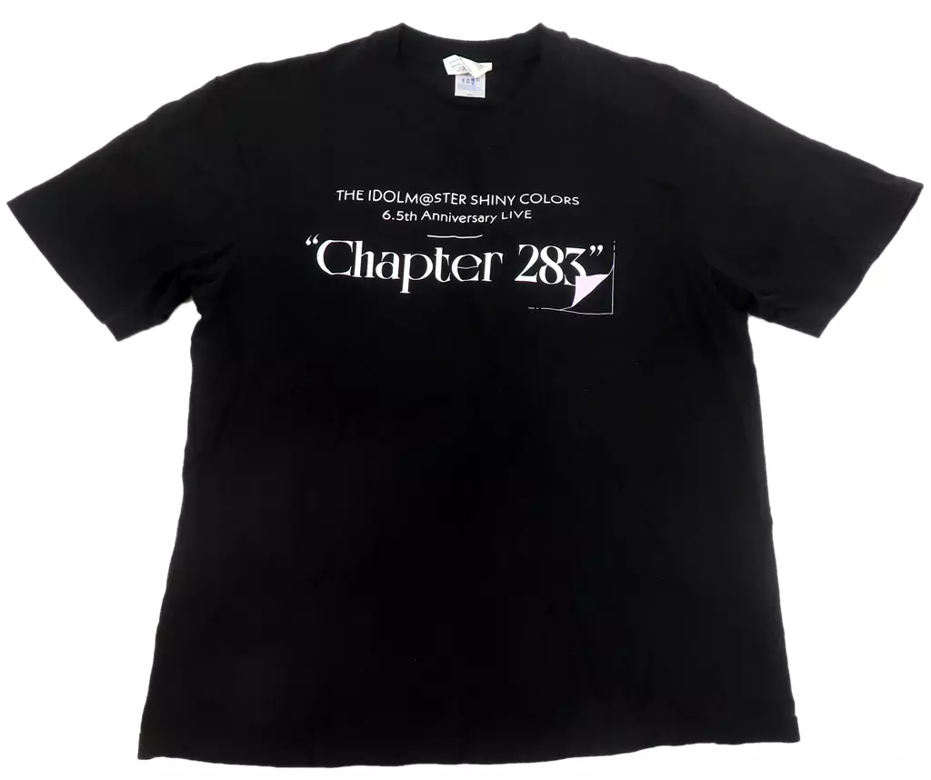 ロゴ 公式Tシャツ ブラック XLサイズ 「THE IDOLM＠STER SHINY COLORS 6.5th Anniversary LIVE」