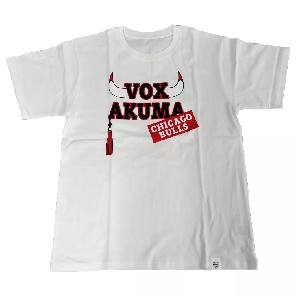 Tシャツ　ヴォックス・アクマ(Chicago Bulls) TシャツA ホワイト フリーサイズ 「NBA×バーチャルYouTuber NIJISANJI EN/にじさんじ 第1弾 【応援グッズ】」