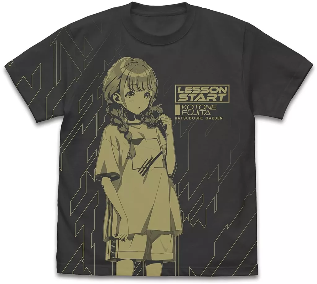 藤田ことね オールプリントTシャツ スミ Mサイズ 「学園アイドルマスター」
