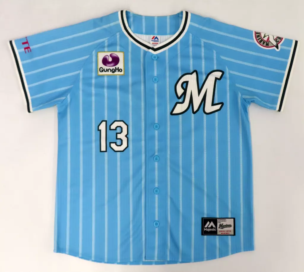 衣料雑貨　平沢大河/T-GA#13(千葉ロッテマリーンズ) マリンフェスタレプリカユニフォーム ブルー Mサイズ 「マリンフェスタ2019」