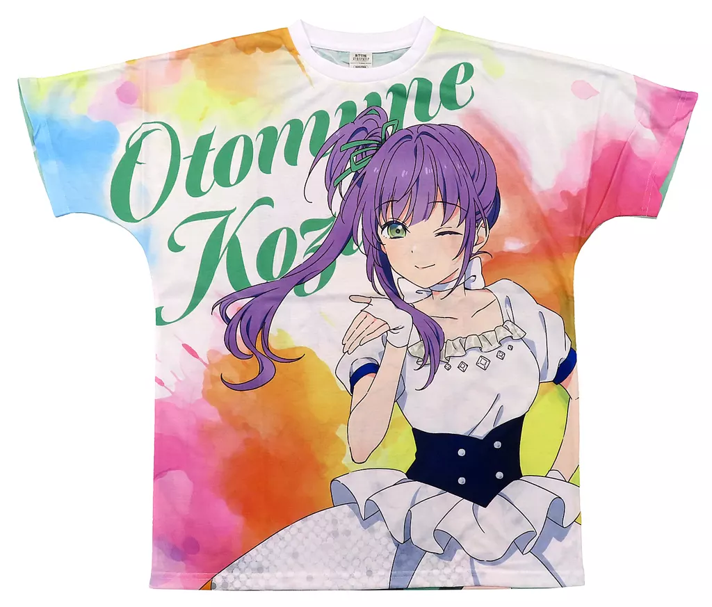 Tシャツ　乙宗梢 フルグラフィックTシャツ(蓮ノ空) ホワイト フリーサイズ 「ラブライブ!蓮ノ空女学院スクールアイドルクラブ」 LoveLive! series Official Store School idol theaterグッズ