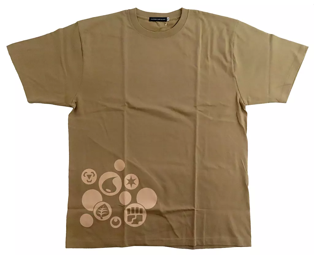 Tシャツ　基本エネルギー Tシャツ Atype サンドベージュ XLサイズ 「ポケットモンスター POKEMON CARD LOUNGE」