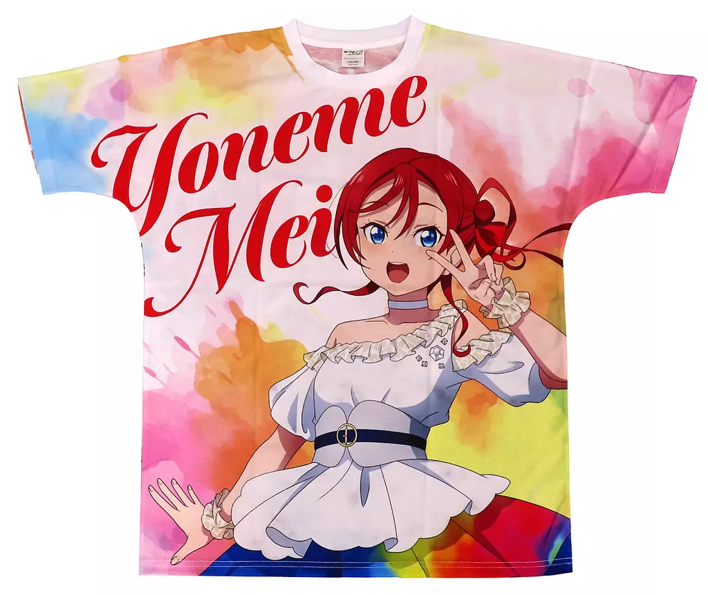 Tシャツ　米女メイ フルグラフィックTシャツ(Liella!) ホワイト フリーサイズ 「ラブライブ!スーパースター!!」 LoveLive! series Official Store School idol theaterグッズ