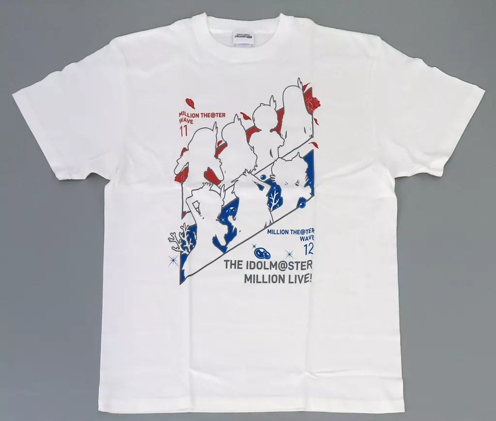 集合 Tシャツ ホワイト Sサイズ 「アイドルマスター ミリオンライブ! MILLION THE＠TER WAVE 11＆12 発売記念イベント」