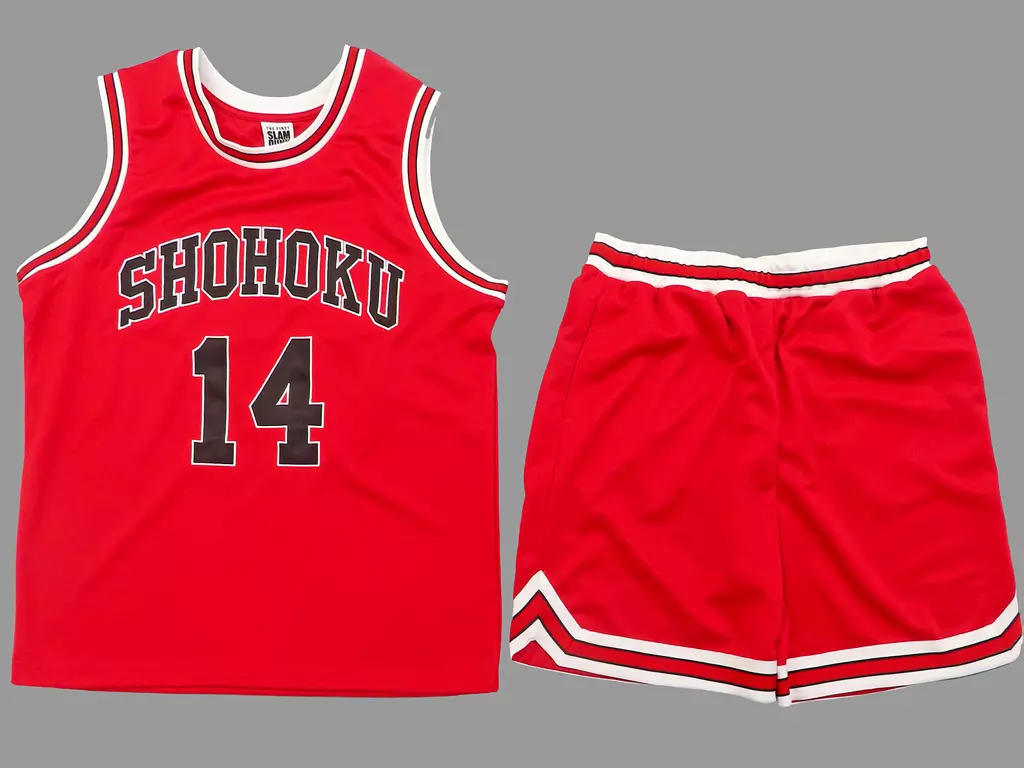 三井寿 湘北ユニフォームセット レッド Lサイズ 「映画 THE FIRST SLAM DUNK-スラムダンク- 復活上映」 劇場グッズ