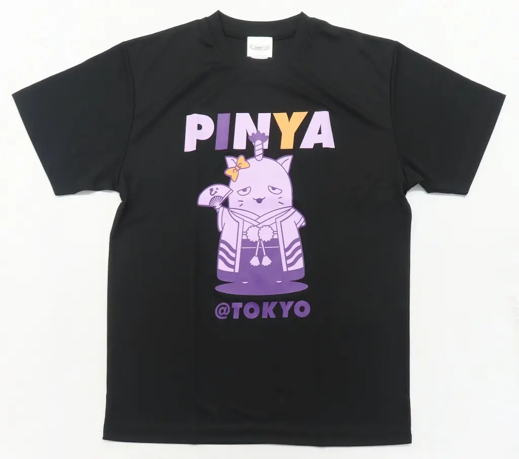 ぴにゃこら太 公式ドライTシャツ ブラック XLサイズ 「THE IDOLM＠STER CINDERELLA GIRLS STARLIGHT STAGE 10th ANNIVERSARY TOUR 東京公演」