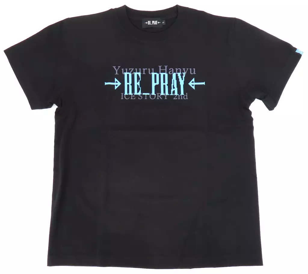 駿河屋 - 【買取】羽生結弦 Tシャツ ブラック Mサイズ 「Yuzuru Hanyu