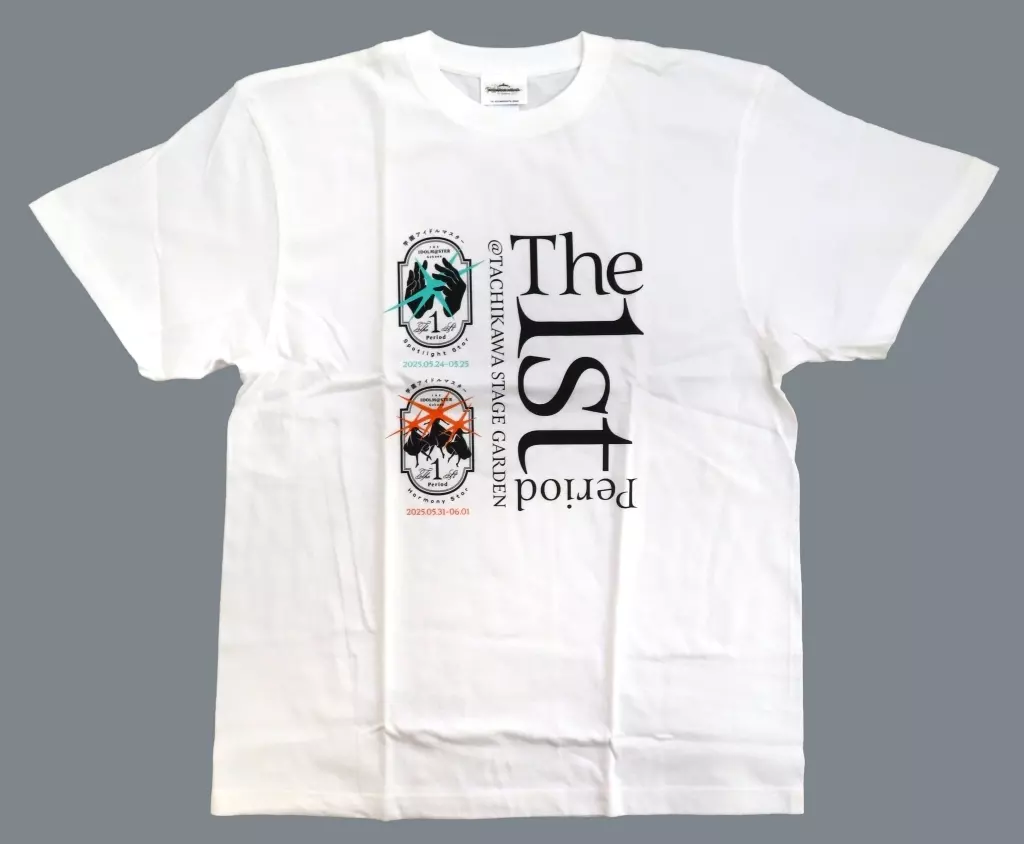 ロゴ 公式Tシャツ ホワイト XLサイズ 「学園アイドルマスター The 1st Period」