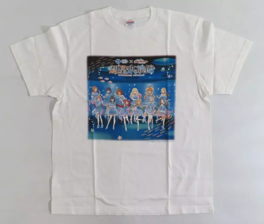 集合 Tシャツ ホワイト Lサイズ 「サンシャイン水族館×学園アイドルマスター」