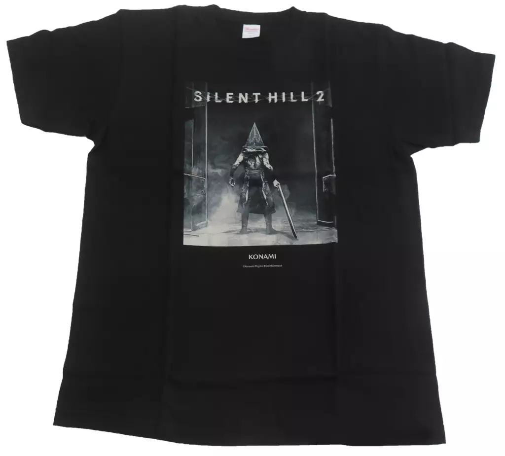Tシャツ　ピラミッドヘッド Tシャツ ブラック Lサイズ 「PS5ソフト SILENT HILL 2 デラックスエディション」 東京ゲームショウ2024限定予約購入特典