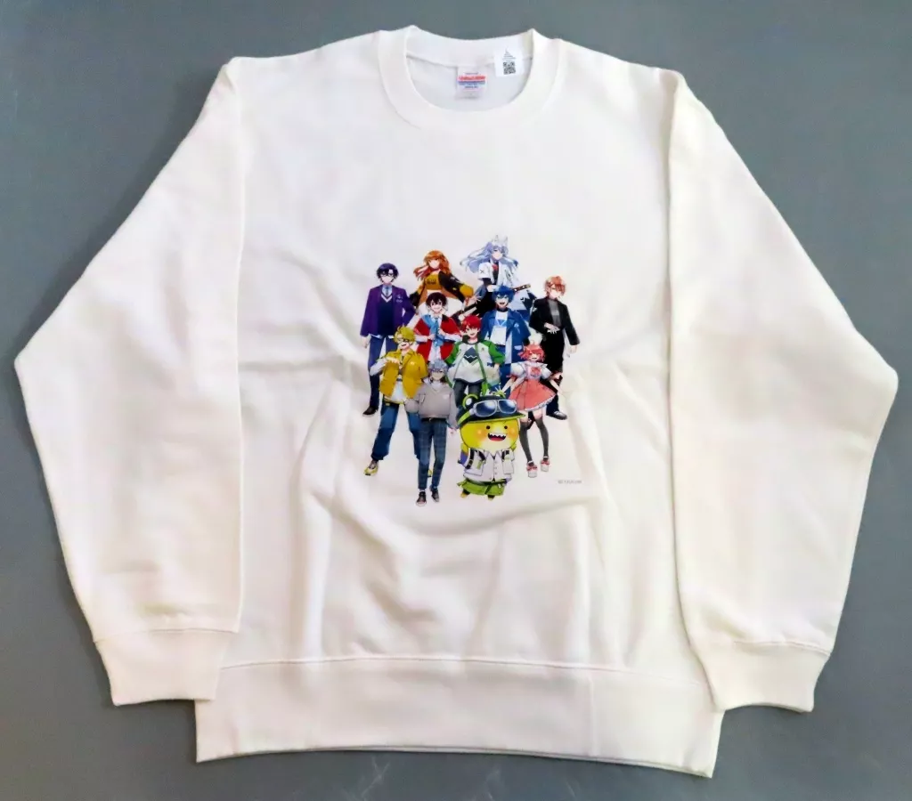 駿河屋 -<中古>カラフルピーチ スウェット(等身 Ver.) ホワイト