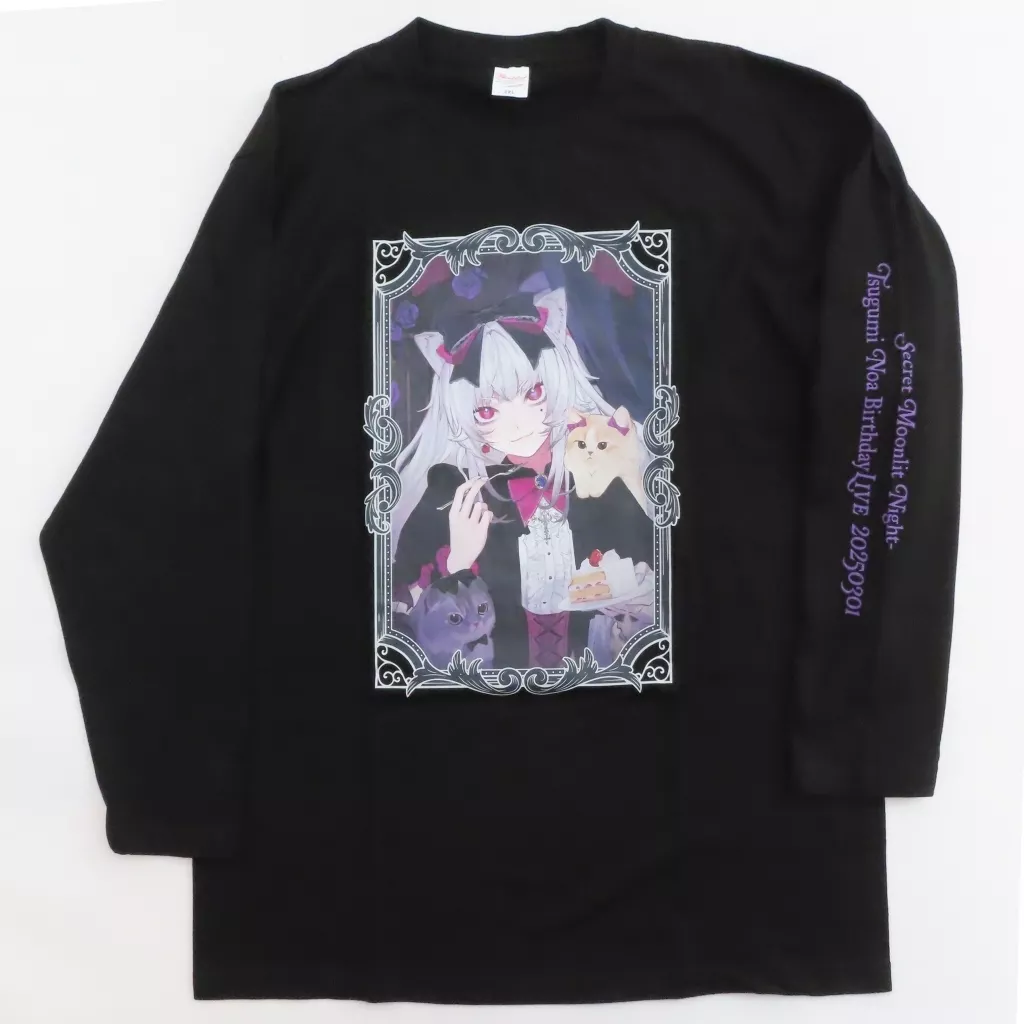 激レア AVAM 月深乃絢 Tシャツ 駿河屋 -<中古>月深乃絢(AVAM) ロングスリーブTシャツ ブラック XXL