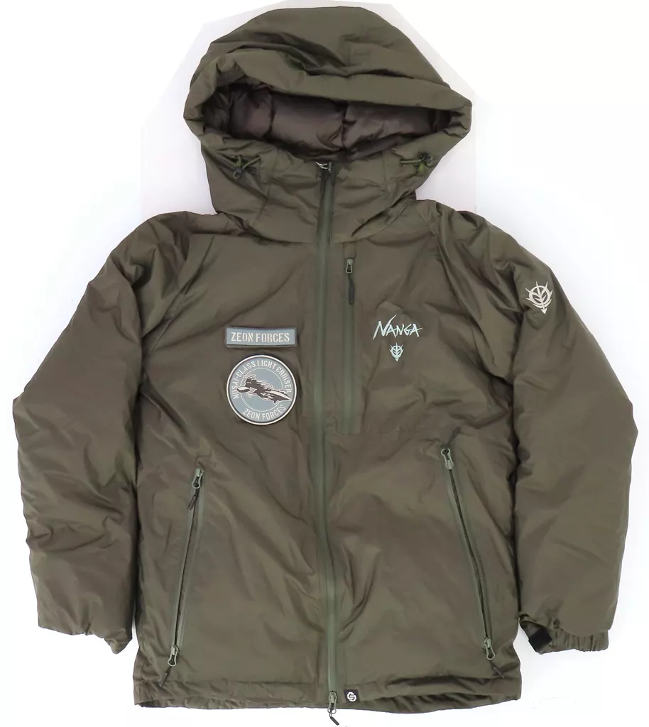 ジオン軍モデル STRICT-G NANGA AURORA ダウンジャケット FARMEL カーキ Mサイズ 「機動戦士ガンダム」