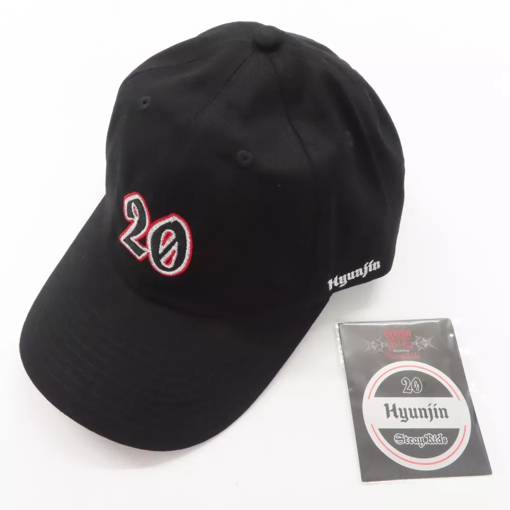 【未使用】straykids ヒョンジン　dominATE キャップ等　18点 Hat Hyunjin Cap Black 
