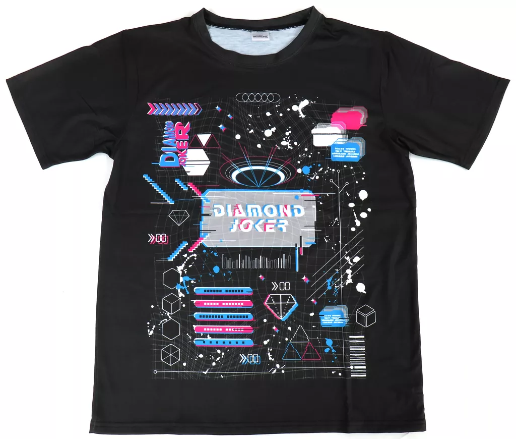 モチーフイラスト DIAMOND JOKER デザインTシャツ ブラック Lサイズ 「アイドルマスター ミリオンライブ!」