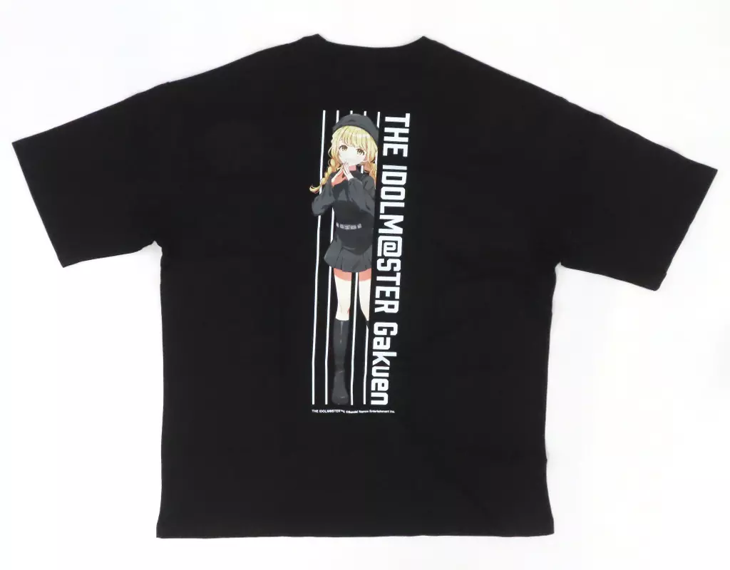 藤田ことね Tシャツ ブラック XLサイズ 「学園アイドルマスター BLACK COLLECTION by ZOZOTOWN」