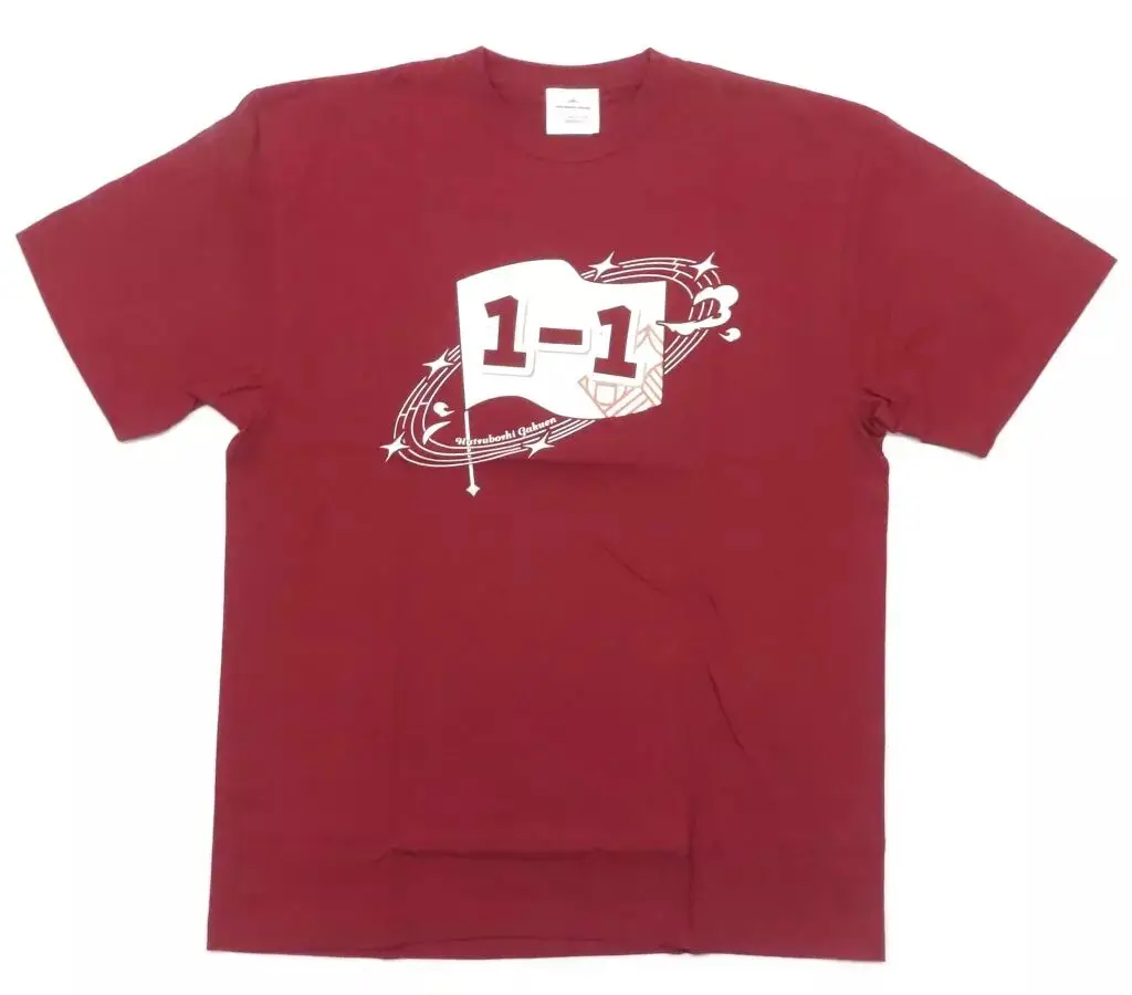 1年1組 公式クラス対抗Tシャツ ボルドー Lサイズ 「学園アイドルマスター クラス対抗初星大運動会」