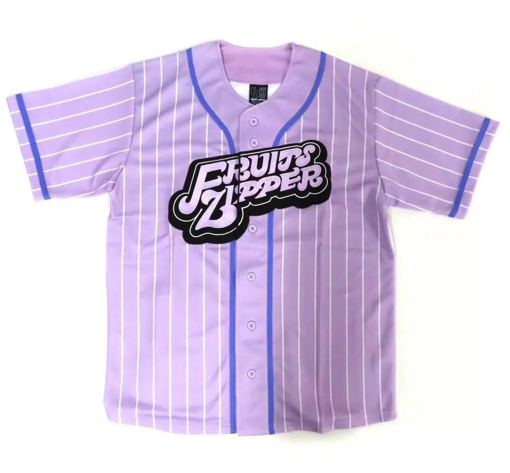 衣料雑貨　仲川瑠夏 OSHI API UNIFORM(推しユニフォーム) パープル 「FRUITS ZIPPER 3rd Anniversary 超めでたいライブ -さん-」