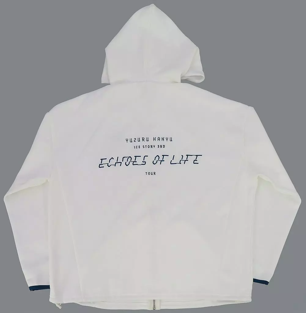 羽生結弦　EchoesofLIFE　ジップパーカー Sサイズ　ホワイト Echoes of Life ジップパーカー | Echoes of Life OFFICIAL SHOP