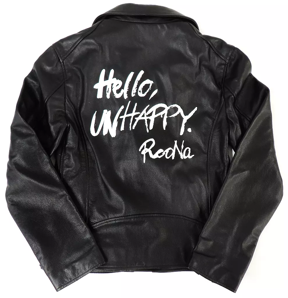 [ちゃんす']ReoNa 5thアニバーサリージャケット　本革ver ReoNa 5th anniversary Hello,UnHAPPY. ライダースジャケット販売決定
