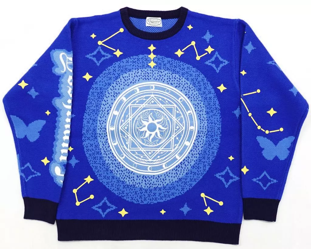 ミラン・ケストレル セーター ブルー フリーサイズ 「バーチャルYouTuber にじさんじ Christmas Wear ～CD Sweater Style～」