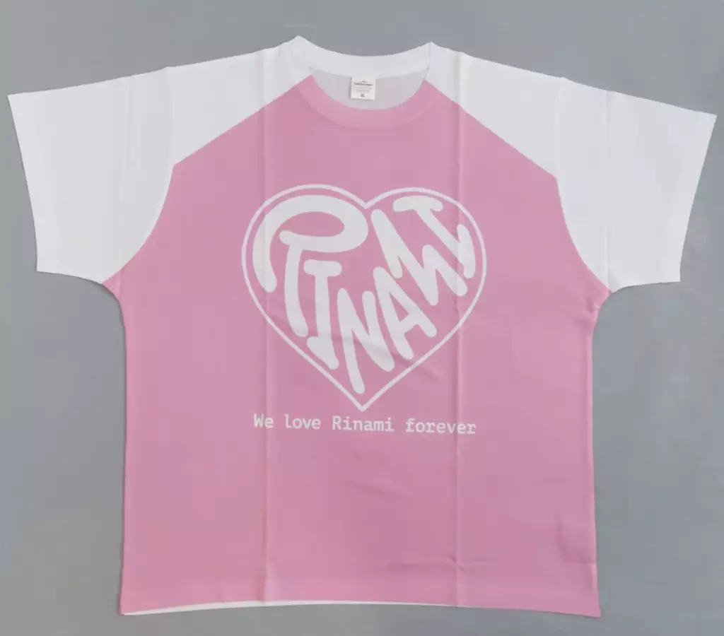 姫崎莉波 応援Tシャツ ホワイト×ピンク XLサイズ 「学園アイドルマスター」 C106グッズ
