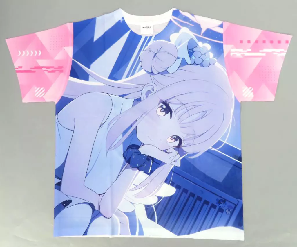 駿河屋 -<中古>聖園ミカ フルグラフィックTシャツ フルカラー 男性用L