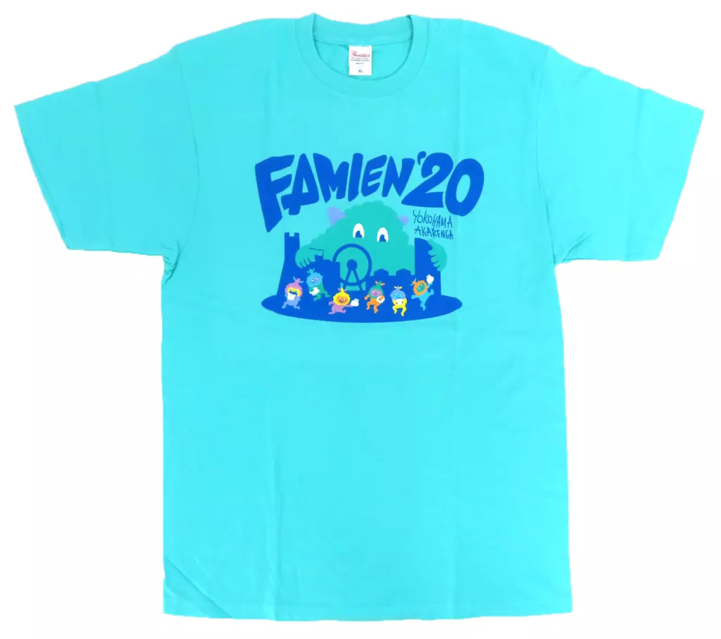 [単品] 私立恵比寿中学 幻のFAMIEN’20 ロゴ ミントブルー XLサイズ 「Blu-ray エビ中 夏のファミリー遠足 略してファミえん 令和元年 in 山中湖 完全受注生産限定盤」 同梱品