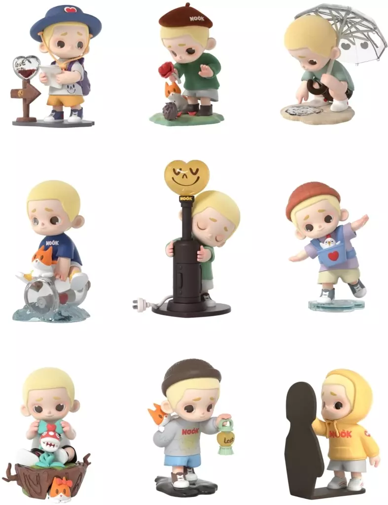 トレーディングフィギュア　【BOX】52TOYS BLINDBOX NOOK ハートの探求