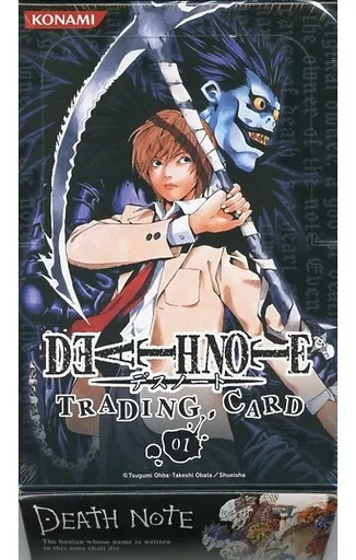 デスノート DEATH NOTE vol.1 トレーディングカード　BOX Death Note TCG Vol.1 God of the World Booster Pack Konami Japan