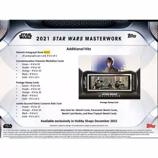 駿河屋 -<新品/中古>【BOX】2021 TOPPS STAR WARS MASTERWORK
