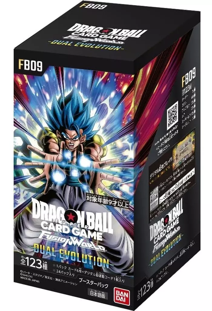 【BOX】ドラゴンボールスーパーカードゲーム フュージョンワールド ブースターパック DUAL EVOLUTION [FB09]_img