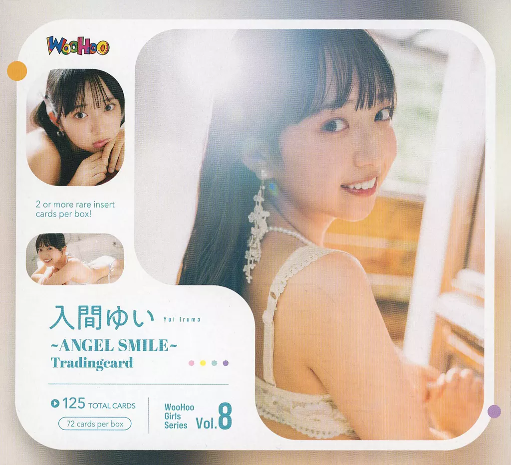 イファ チェキ 入間ゆい～ANGEL SMILE～ 1of1 イベント撮影ワイドチェキ(水色ビキニ