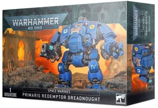 ミニチュアゲーム　スペースマリーン： プリマリス・レデンプトー・ドレッドノート 「ウォーハンマー40000」 (Space Marines Primaris Redemptor Dreadnought) [48-77]