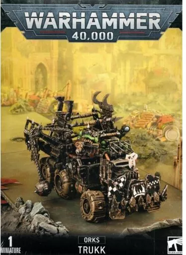 ミニチュアゲーム　オルク トラック 「ウォーハンマー40000」 (Ork Trukk) [50-09]