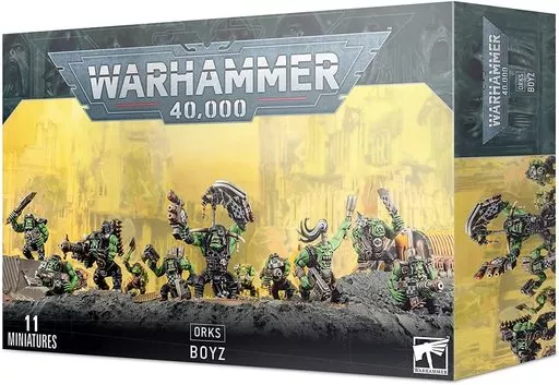 ミニチュアゲーム　オルク： ボーイズ 「ウォーハンマー40000」 (Orks： Boyz) [50-10]