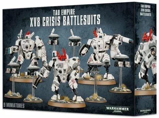 ミニチュアゲーム　タウ・エンパイア： クライシス・バトルスーツ 「ウォーハンマー40000」 (T’au Empire： Crisis Battlesuits) [56-07]