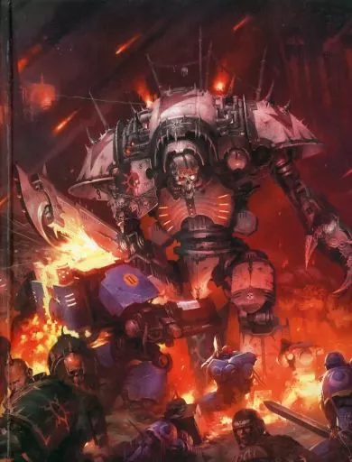 ミニチュアゲーム　[単品] ルールブック 「ケイオスナイト・アーミーセット 日本語版 『ウォーハンマー40000』 (Warhammer 40000： Chaos Knights Army Set Japanese) [43-80-14]」 同梱品