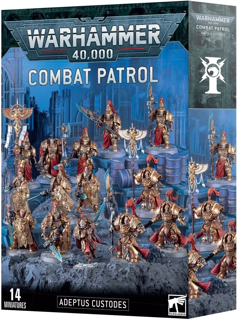 ミニチュアゲーム　コンバットパトロール： アデプトゥス・カストーデス 「ウォーハンマー40000」 (Combat Patrol： Adeptus Custodes) [73-01]