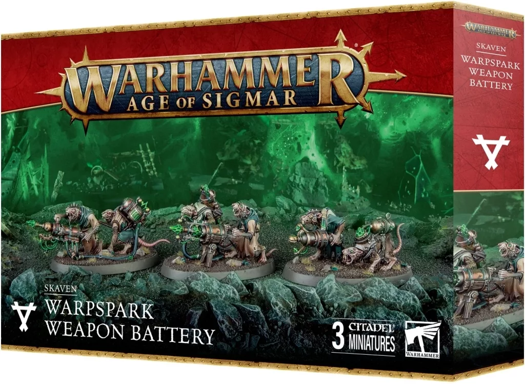 ミニチュアゲーム　スケイヴン： ワープスパーク・ウェポンバッテリー 「ウォーハンマー エイジ・オヴ・シグマー」 (Skaven： Warpspark Weapon Battery) [90-45]