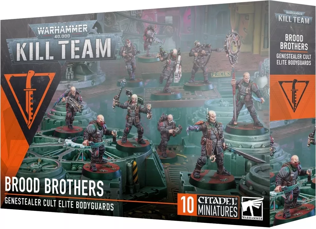 ミニチュアゲーム　キルチーム： ブルードブラザー 「ウォーハンマー40000」 (Kill Team： Brood Brothers) [103-31]